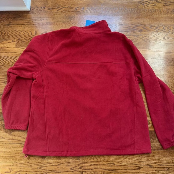 Columbia NCAA Full Zip Alabama Crimson Tide CLG Flanker III Fleece Jacket - Picture 4 of 5